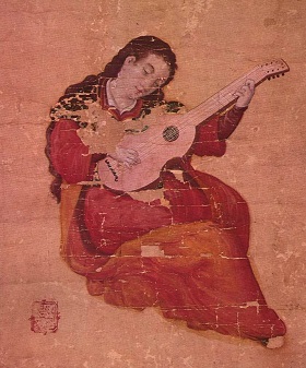 древняя гитара