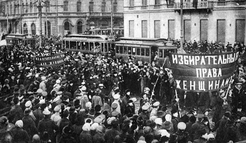 8 марта история демонстрация 1917 год