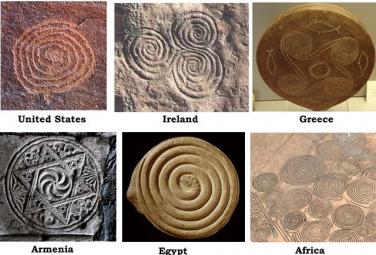 Загадочные изображения спиралей по всему миру